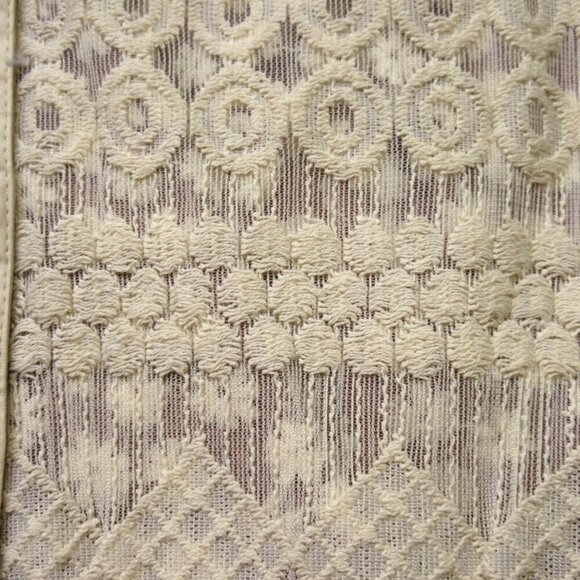 Byron Lars Cream and Blue Midi Dress - Picture 9 of 11